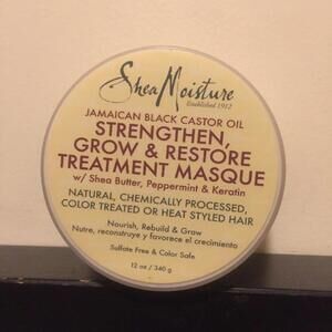 Shea Moisture Jamaican Black Castor Oil Strengthen Treatment Masque 12 Oz